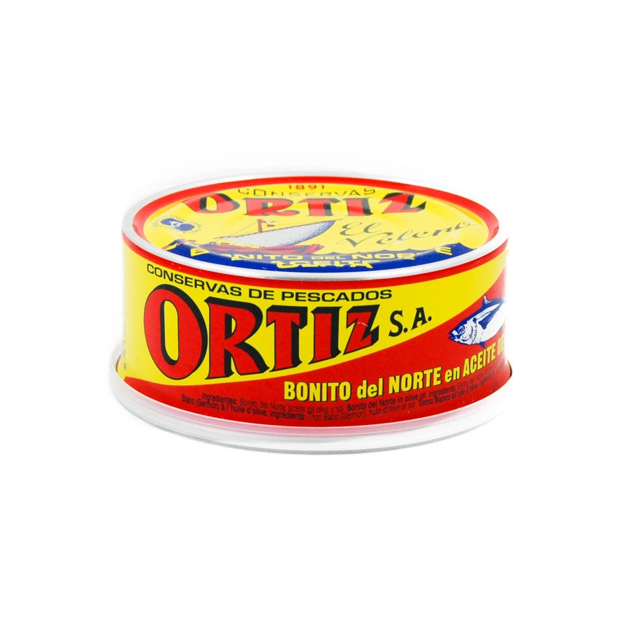 Ortiz Bonito Fillet In Olive Oil 250g Ingredients Seaweed Squid Ink Fish Spanish Food