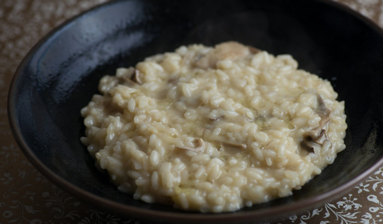 Mushroom Risotto With Truffle Oil Recipe
