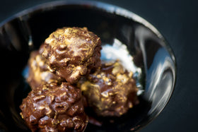 Dark Chocolate Ice Cream Petits Fours Recipe