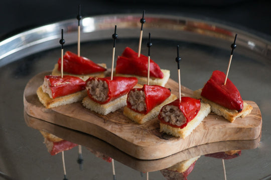 Basque Pintxo Piquillo Peppers Stuffed With Bonito Recipe