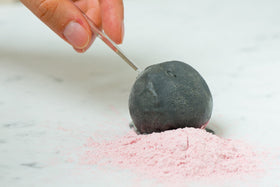 Liquorice Ice Cream Recipe Pops With Raspberry Sherbet