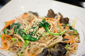 Sweet Potato Noodle Korean Japchae Recipe
