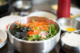 Bibimbap In Seoul: Squid & Tobiko Roe Bibimbap Recipe