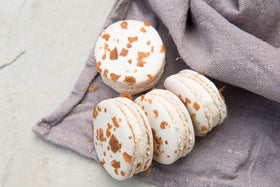 Feuilletine & Salted Caramel Macarons Recipe