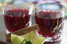 Hibiscus Flower Winter Warmer Cocktail Recipe