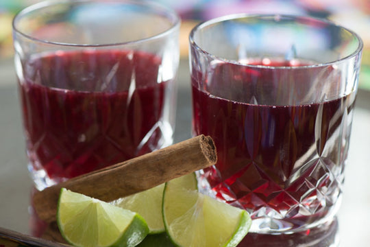Hibiscus Flower Winter Warmer Cocktail Recipe