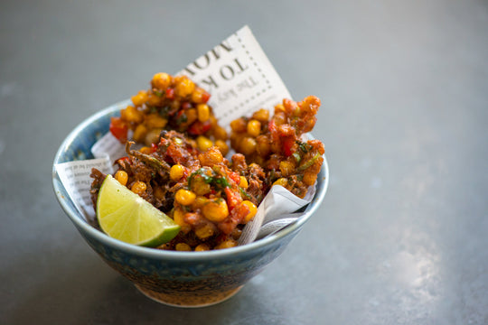 Aji Amarillo Sweetcorn Fritters Recipe