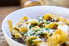 Pasta With Mushrooms And Hazelnut Oil Recipe