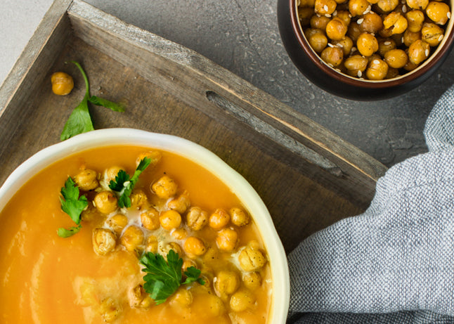 Chickpea Soup With Hazelnut Oil Toasts Recipe
