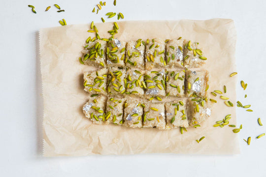 Coconut & Cardamom Barfi Recipe