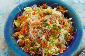 Kimchi Bean Thread Noodle Salad Recipe