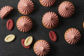 Valrhona Strawberry & Ivoire Tartlets Recipe