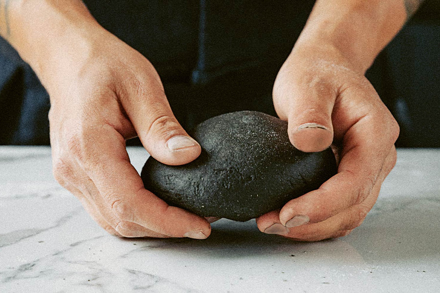 Squid Ink Pasta Dough, Mateo Zielonka Recipe