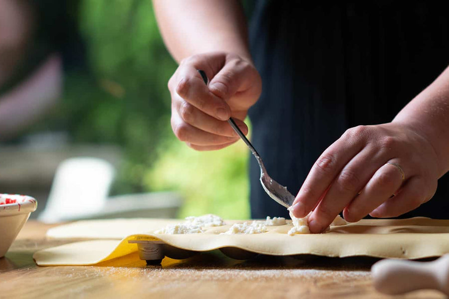 How to Make Ravioli with a ravioli tray