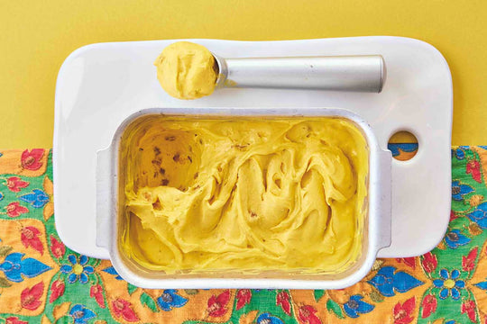 Rukmini Iyer's Mango, Stem Ginger & Lime Ice Cream Recipe