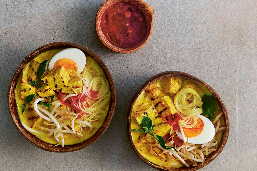 Bagor Tempeh Laksa - Laksa Tempe Bogor Recipe