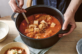 Kimchi Stew with Pork Belly - Kimchi Jjigae Recipe