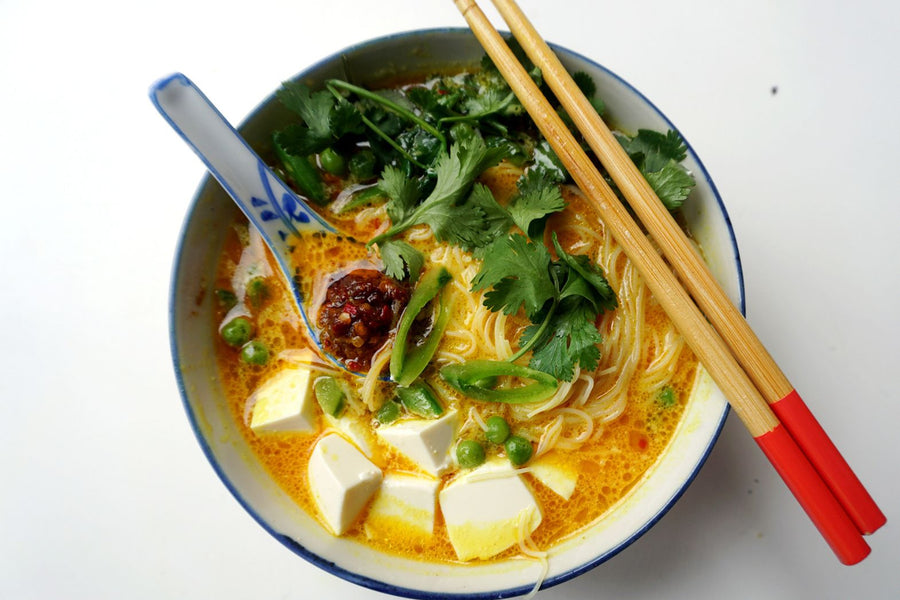 5-Minute Lazy Laksa (Curry Beehoon)