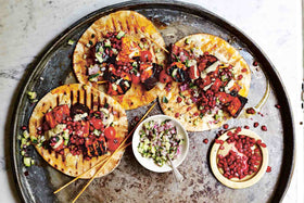How To Make Harissa Aubergine Kebabs Vegan Recipe, by Katy Beskow