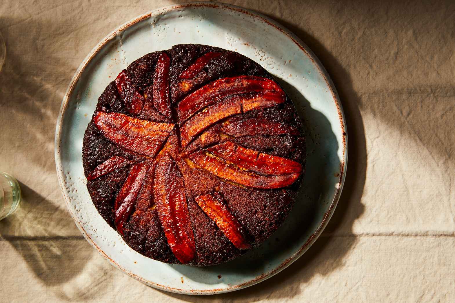 Plantain or Banana, Coconut & Cardamom Cake Recipe by Dina Macki