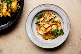 Ginger Peaches Recipe by Noor Murad