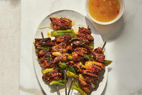 Yakitori With Citrussy Hot Honey Recipe