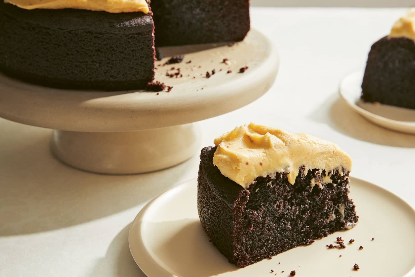 Miso Ganache Fudge Cake Recipe