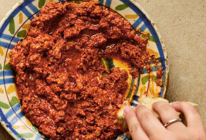 Spiced Walnut and Red Pepper Dip - Acuka Recipe