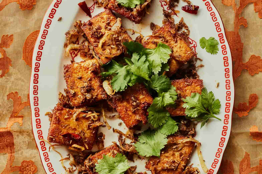 Ziran Doufu Uyghur Cumin Tofu Recipe, by Anna Ansari