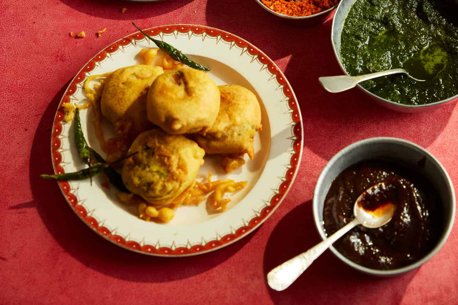 Vada Pav - Spiced Potato Fritter Roles Recipe by Julius Fiedler