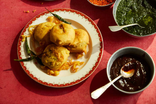 Vada Pav - Spiced Potato Fritter Roles Recipe by Julius Fiedler