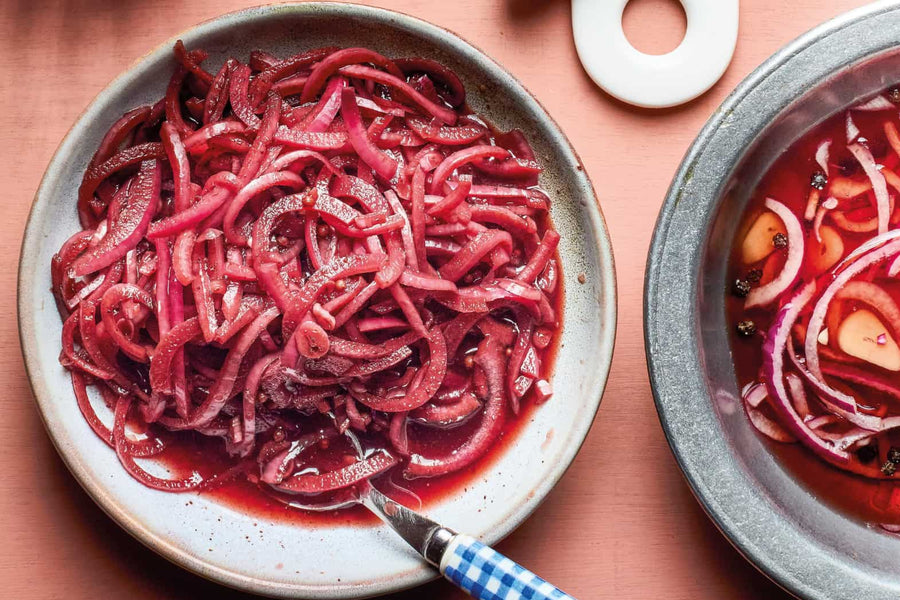 Sweet/Sour Sumac Pickled Onions Recipe