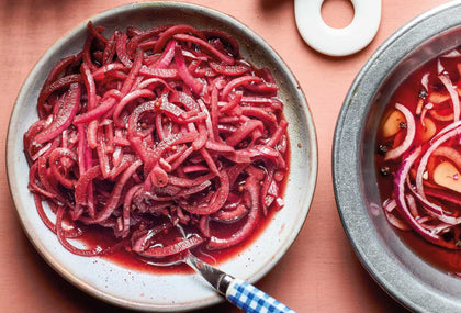 Sweet/Sour Sumac Pickled Onions Recipe