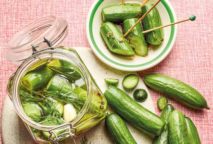 Classic Deli Dill-Pickled Cucumber Recipe