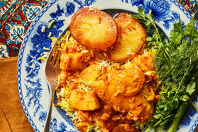 Quince Khoresh Iranian Quince & Chicken Braise Recipe, by Anna Ansari