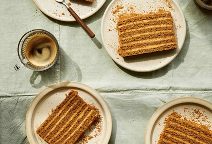 Burnt Honey and Caramelised White Chocolate Cake Recipe, by Edd Kimber