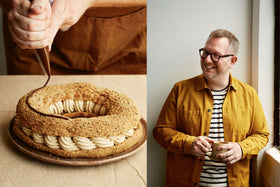 Tahini Milk Chocolate Paris-Brest Recipe, by Edd Kimber