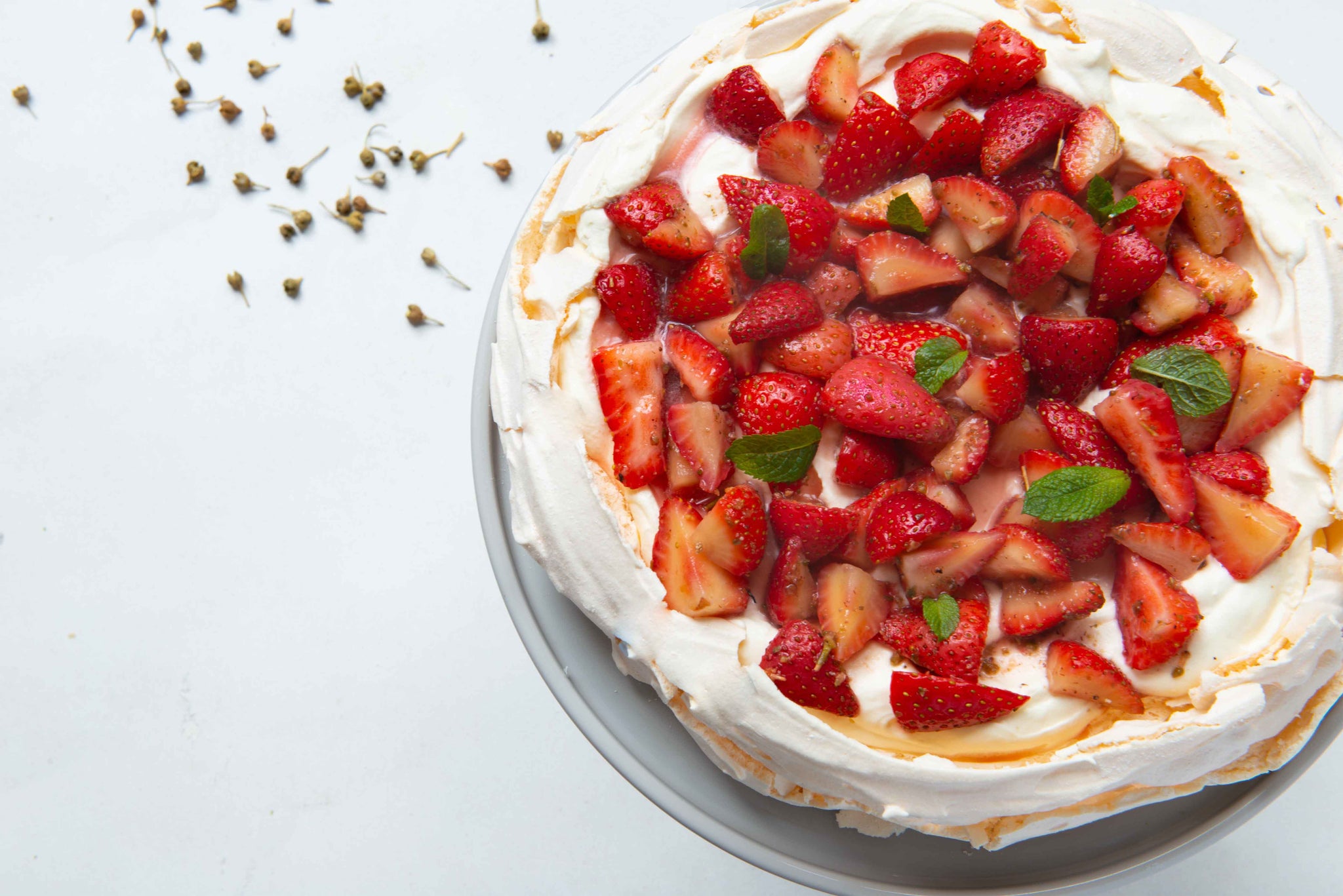 Strawberry And Passion Berry Pavlova Recipe