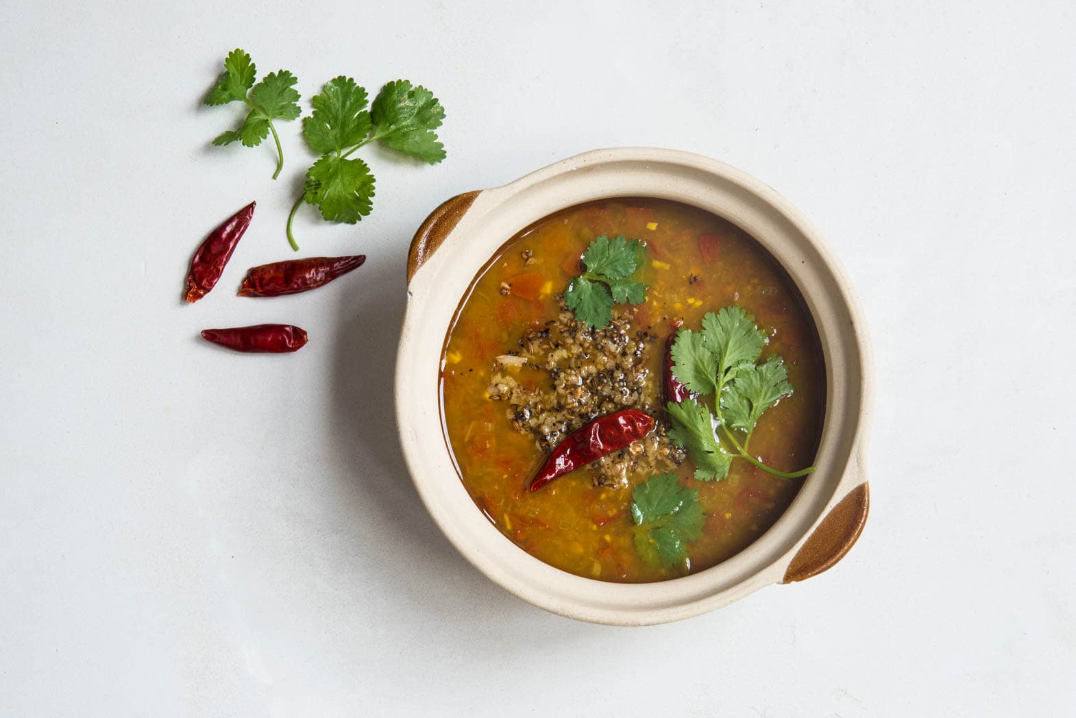 Rasam Sweet-Hot-Sour Tomato Soup Recipe