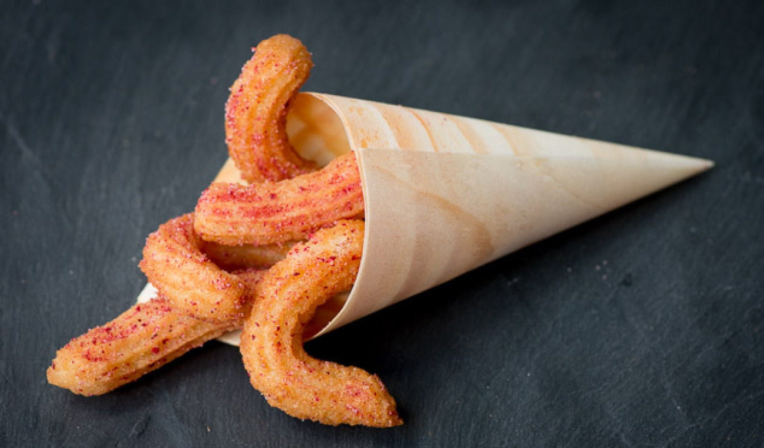 Churros Recipe With Freeze-Dried Raspberries