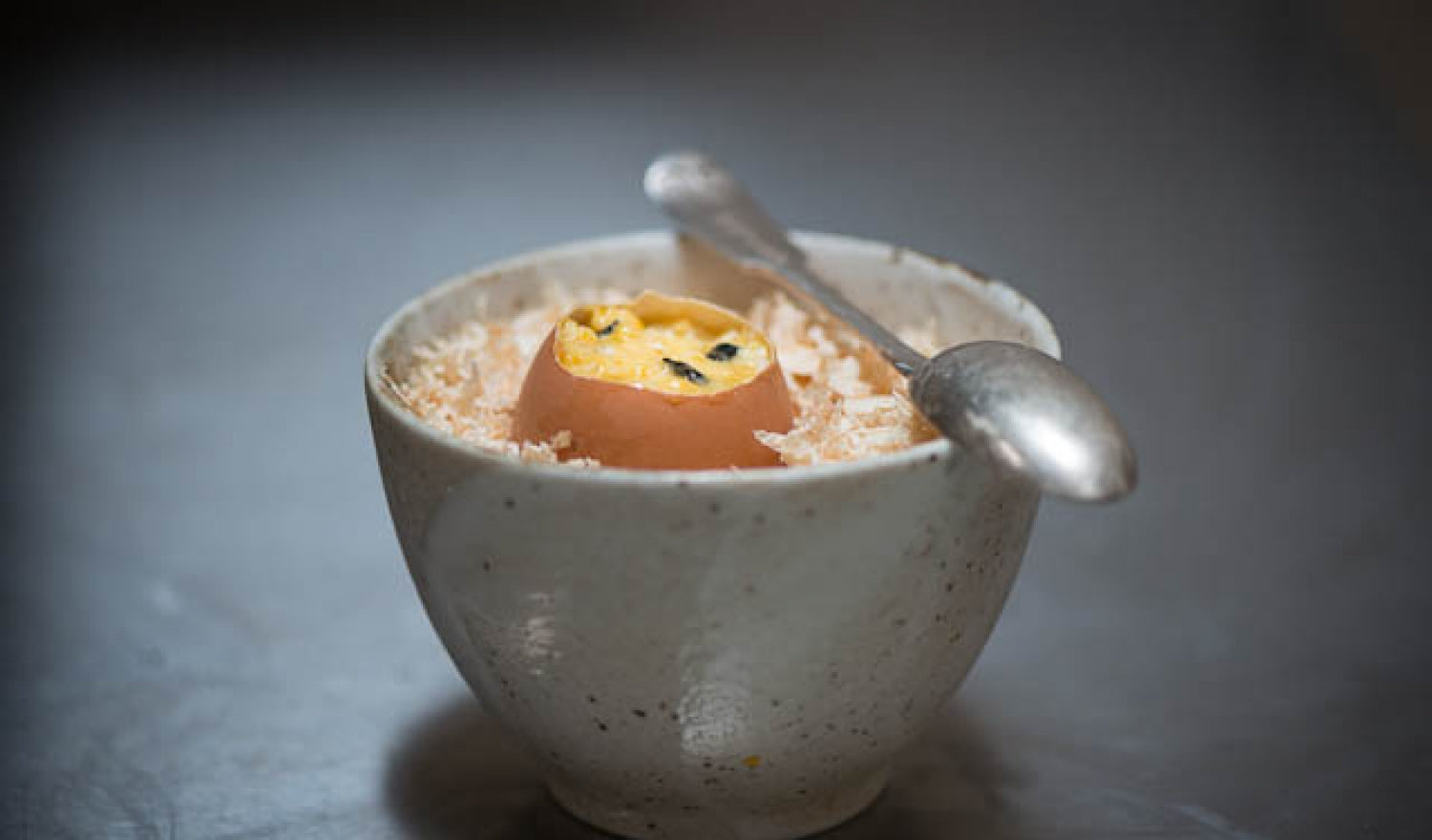 Coddled Hen's Egg With Trompette Mushrooms Recipe