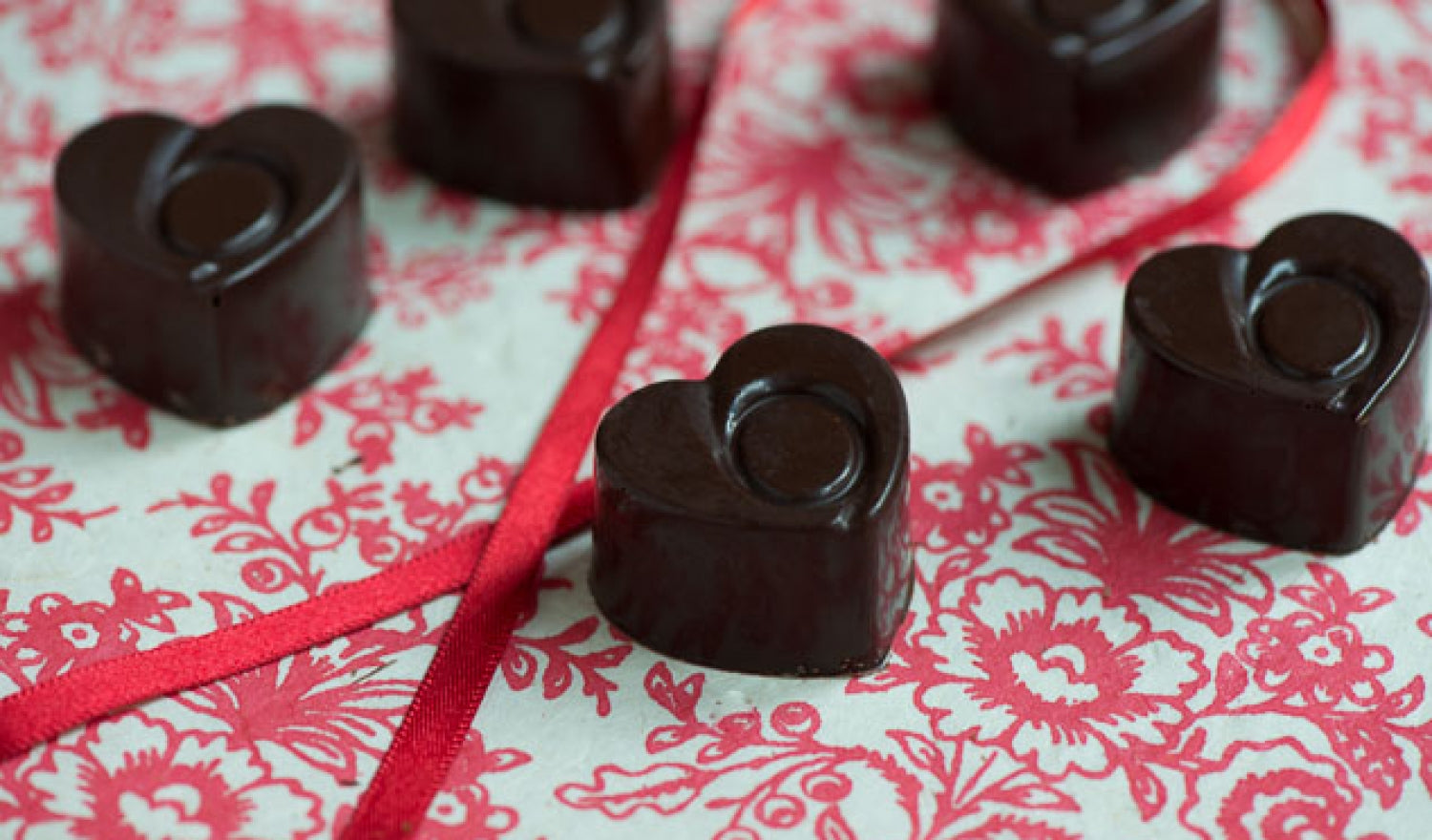 Homemade Raspberry Chocolate Hearts
