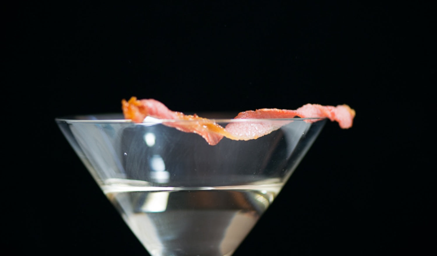 Bacon Cocktail - The Smoked Gin Martini Recipe