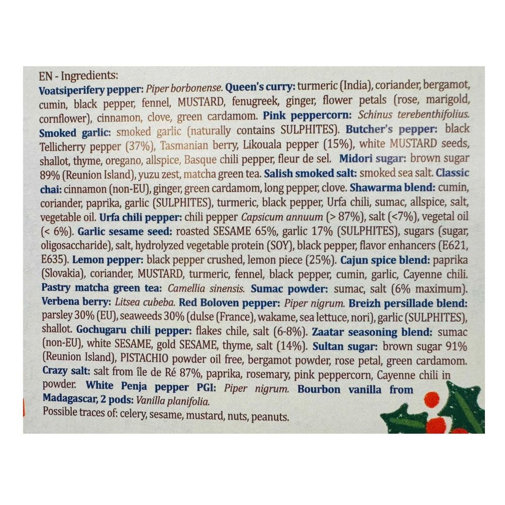 Terre Exotique The Spice Discovery Advent Calendar