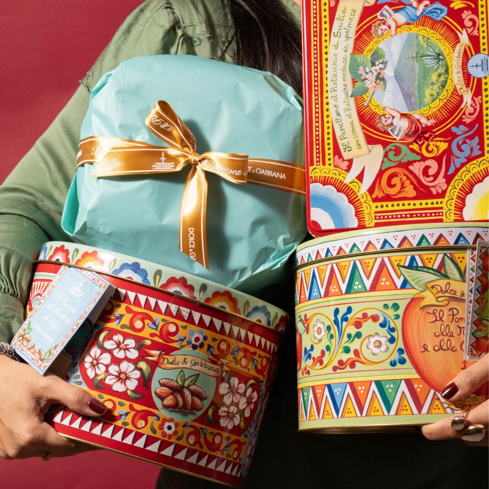 Fiasconaro x Dolce & Gabbana Mandorle Di Sicilia Panettone, 1kg