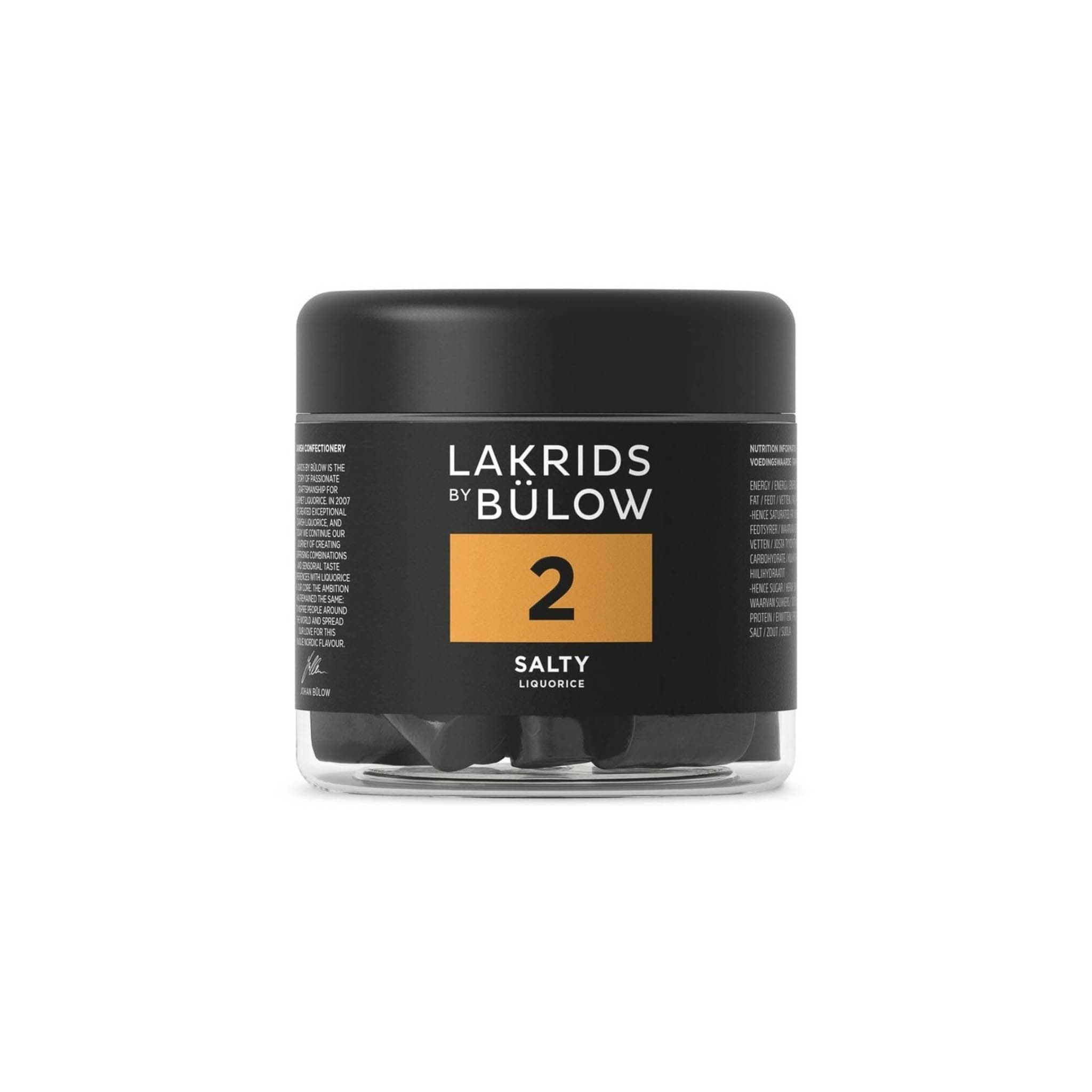 Lakrids Liquorice 2 - Salty, 150g