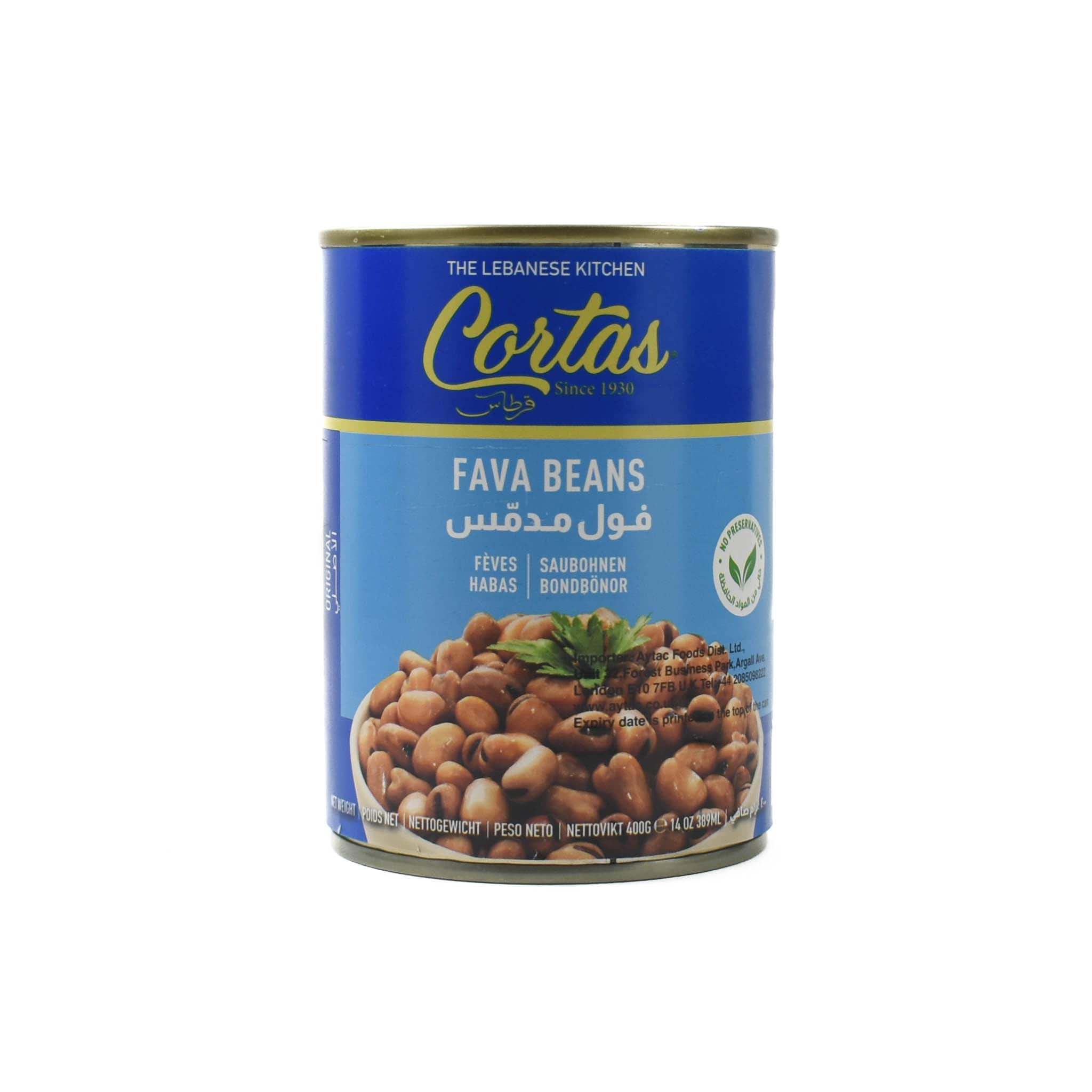 Cortas Foul Medammes - Cooked Fava Beans