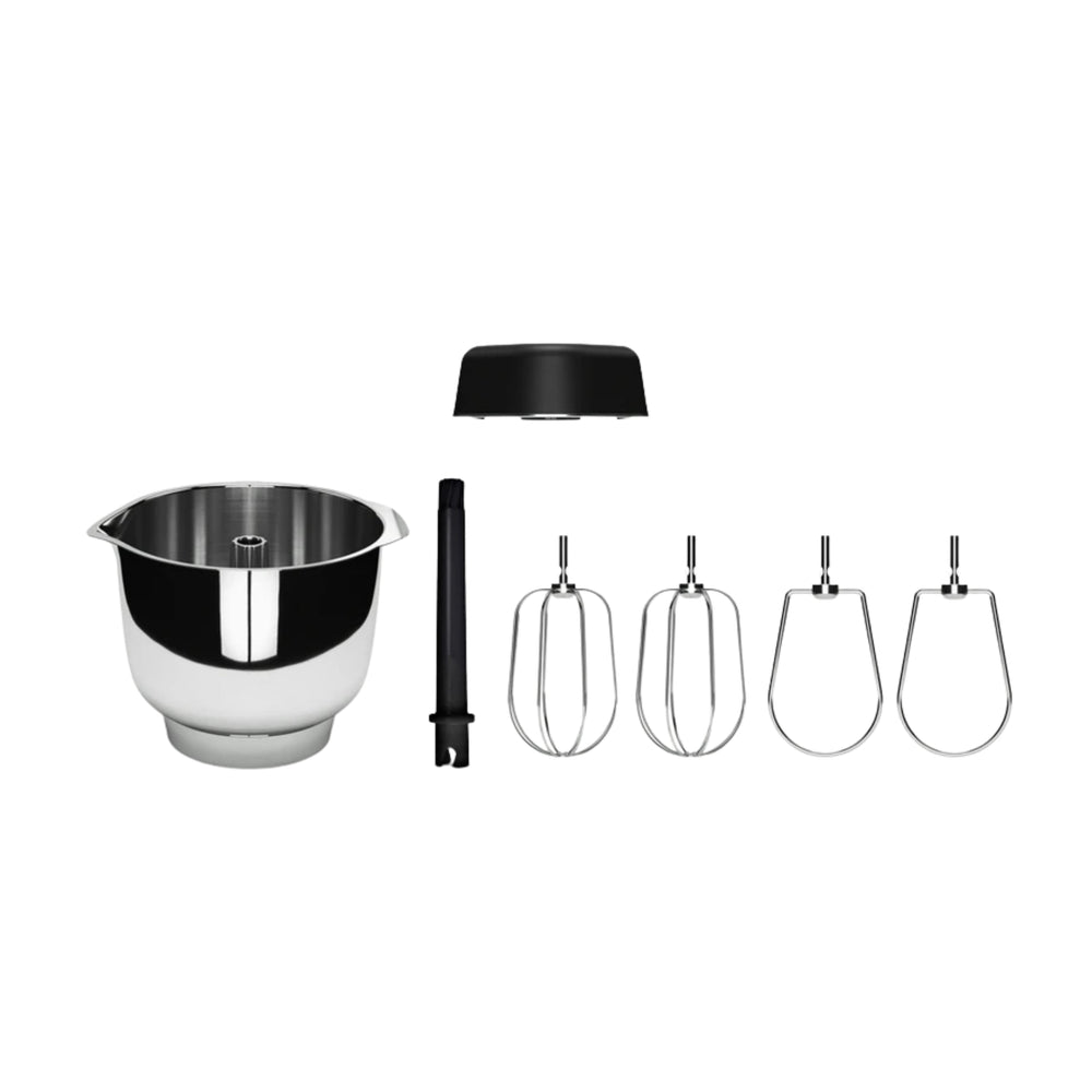 Ankarsrum Premium Whisk, Beaters & Stainless Steel Bowl Set