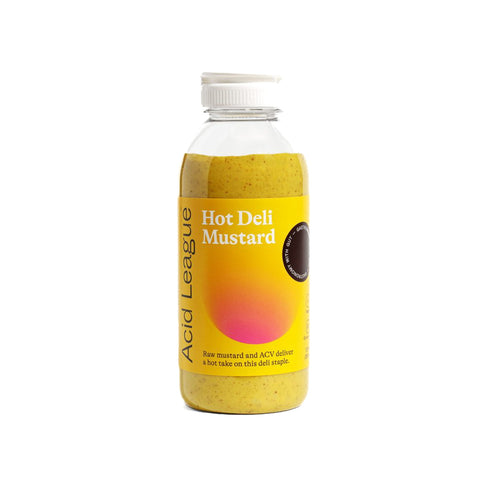 Acid League Hot Deli Mustard, 355ml
