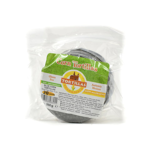 Guanajuato Blue Corn Tortillas, 10cm